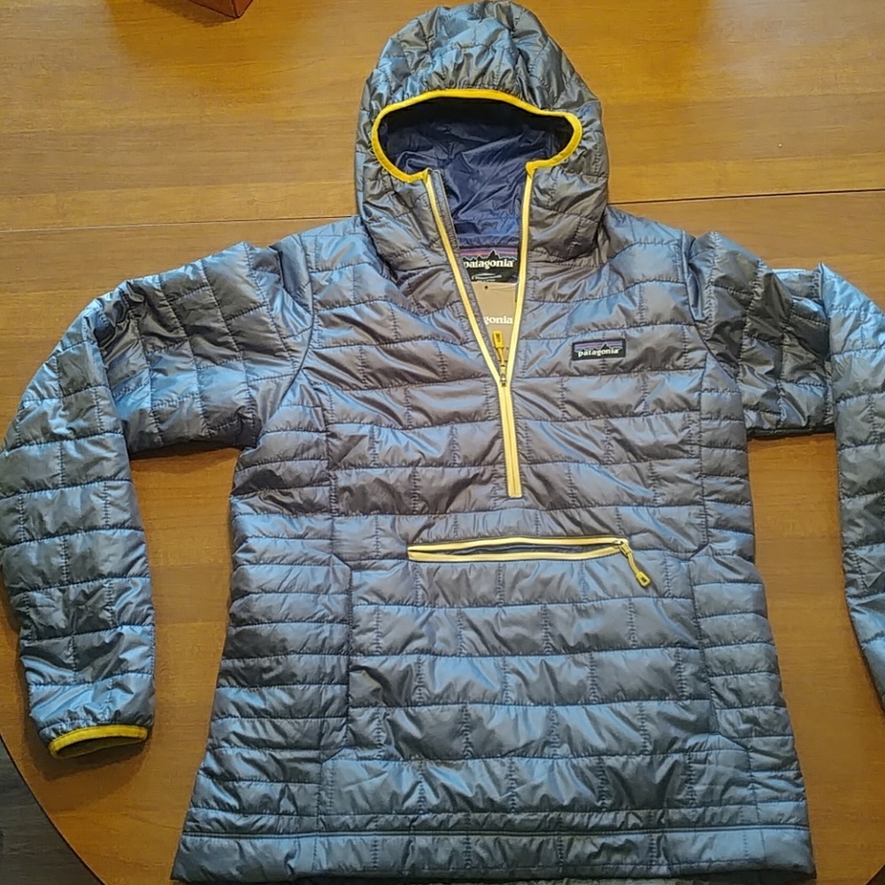 Patagonia nano puff bivy pullover jacket lupine